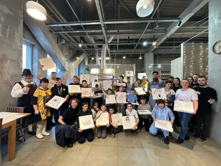 Мастер-класс по приготовлению пиццы для детей оставшихся без попечения родителей