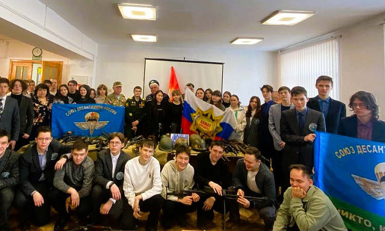 Встреча с воинами-афганцами состоялась в ЗабИЖТ