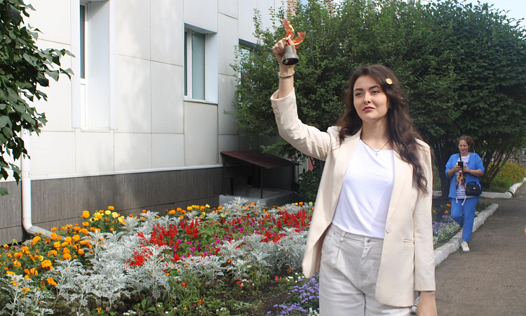 Торжественная линейка в честь Дня Знаний в МК ЖТ ИрГУПС