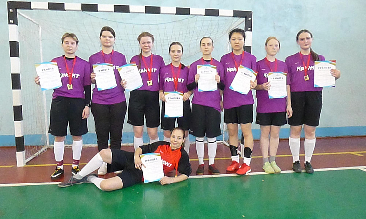 43-я Спартакиада среди учреждений среднего профессионального образования города Красноярска по мини-футболу среди девушек