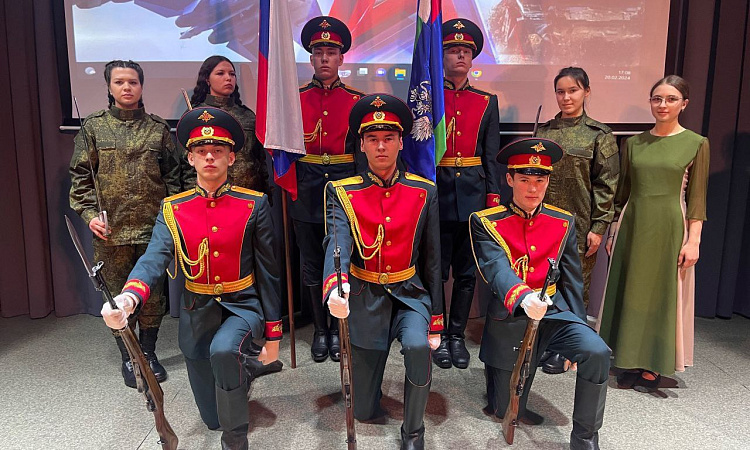 Ко Дню защитника Отечества в ЗабИЖТ состоялся концерт