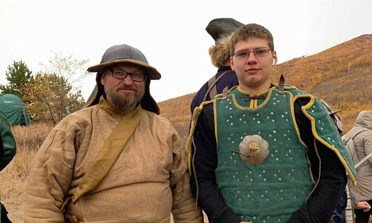 «Бурундуки» приняли участие в  фестивале «Из глубины веков»