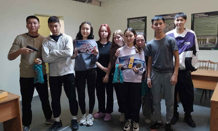 Спортивно-патриотическая эстафета к Дню снятия блокады Ленинграда в МК ЖТ ИрГУПС