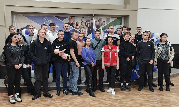 Продолжение мастер-класса по оказанию первой помощи