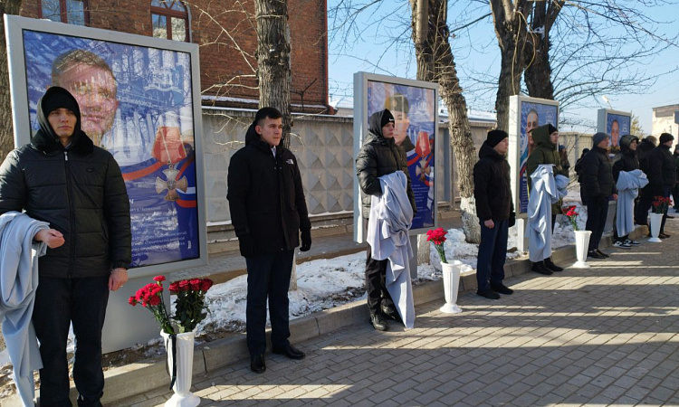 Аллея героев открылась в ЧТЖТ