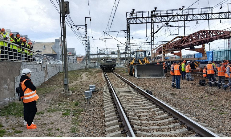 Выездное занятие для студентов техникума прошло на станции Чита-1