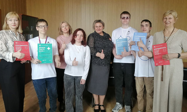 Встреча директора со студентами - участниками Регионального чемпионата "Абилимпикс"