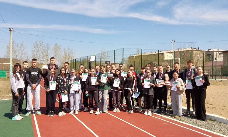 В ЗабИЖТ состоялся традиционный «Биатлон Победы»