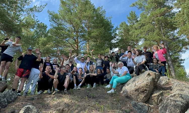 Лицеисты ЗабИЖТ организовали турпоход