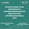 Отборочный этап Чемпионата профессионального мастерства «Профессионалы» 2023