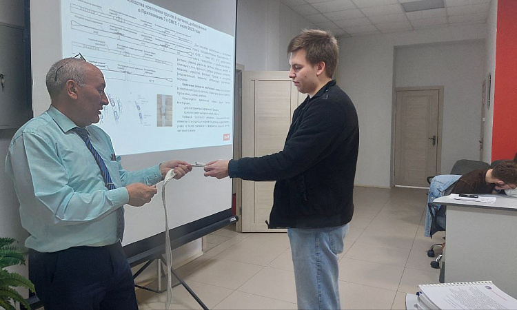 Выездные занятия прошли у студентов специальности «Эксплуатация железных дорог»