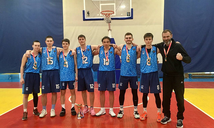 Команда СКТиС — серебряный призер открытого первенства г. Иркутска по баскетболу среди образовательных организаций СПО