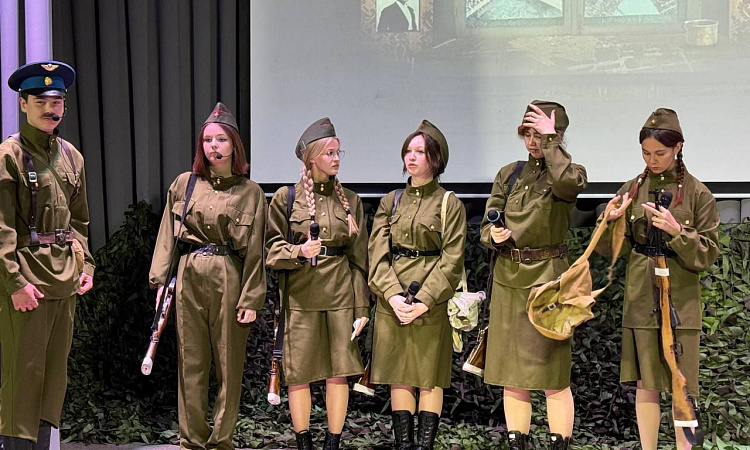 Постановка «А зори здесь тихие…»  состоялась в ЗабИЖТ: связь поколений через память