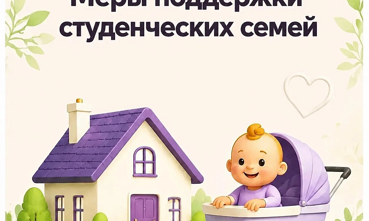 Меры поддержки студенческих семей