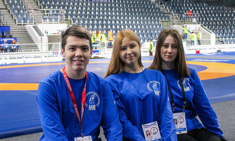 Волонтерское сопровождение  международного турнира по вольной борьбе памяти Ивана Ярыгина