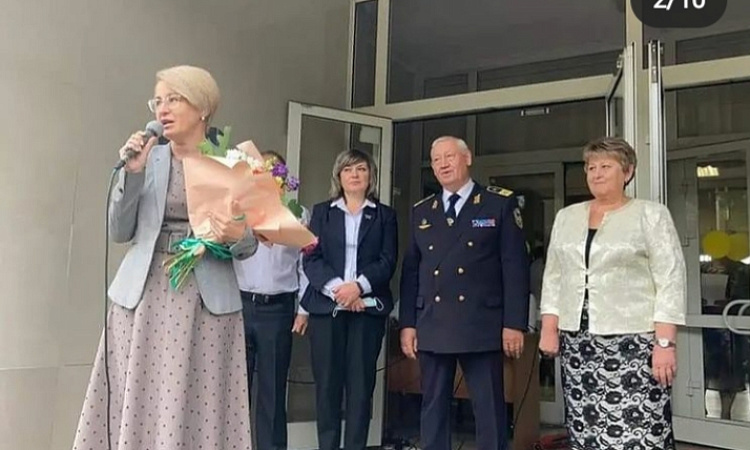 Торжественная линейка в МК ЖТ ИрГУПС