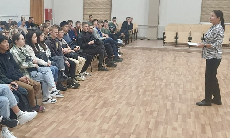 Встреча студентов специальности ГНХ с представителями ООО "Транснефть- Восток"