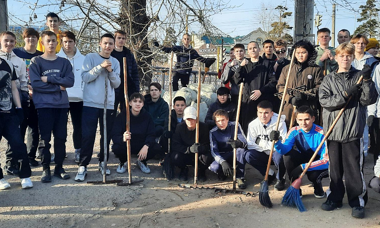 Субботник в УУКЖТ ИрГУПС