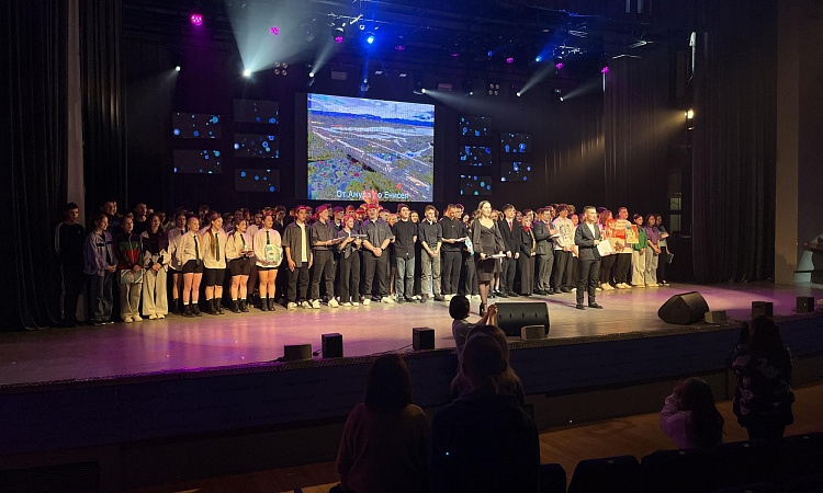 Первокурсники  и лицеисты ЗабИЖТ прошли посвящение в студенты