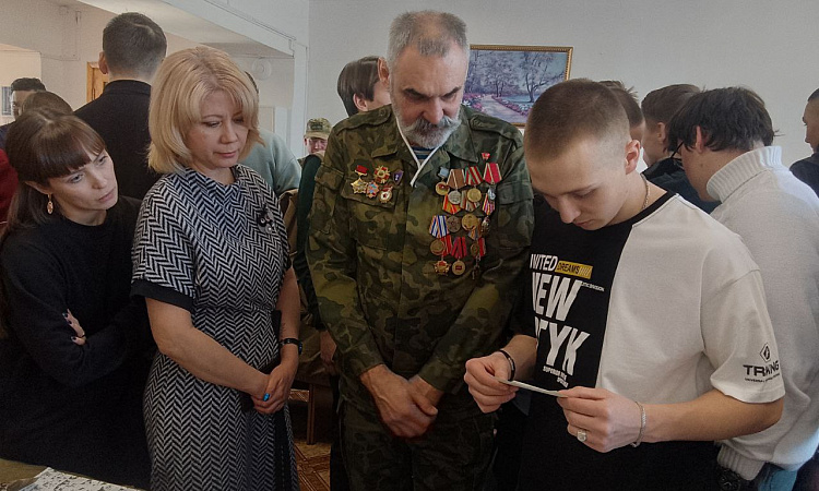 В ЗабИЖТ прошла встреча с ветеранами афганской войны