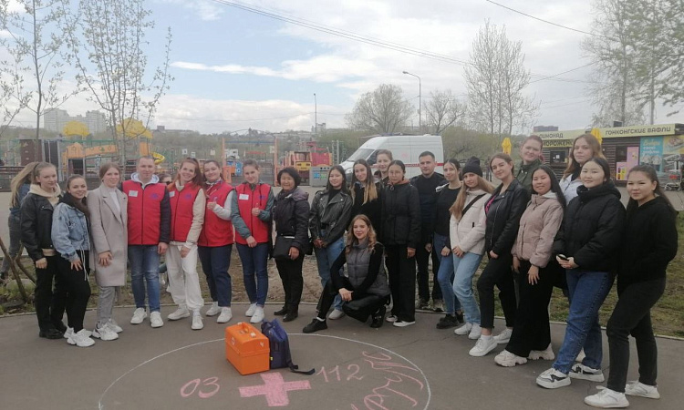 Областная  студенческая олимпиада по оказанию экстренной медицинской помощи "03"