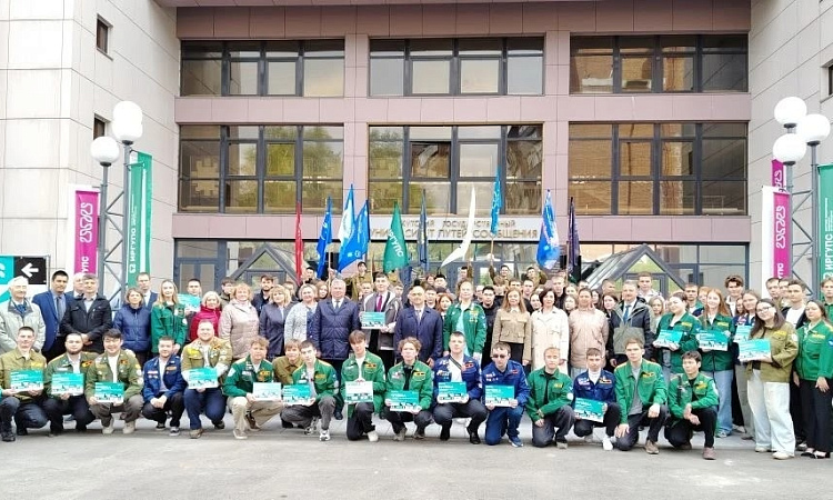 ⚡ Торжественное открытие III трудового семестра Штаба СО ИрГУПС